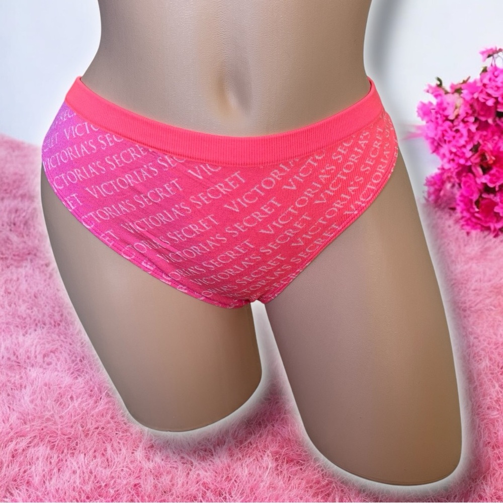 Victoria’s Secret Intimates Hot Pink Signature Seamless Thong Bikini Panties